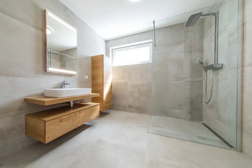 Salle de bain clé en main à Le Poët-Laval