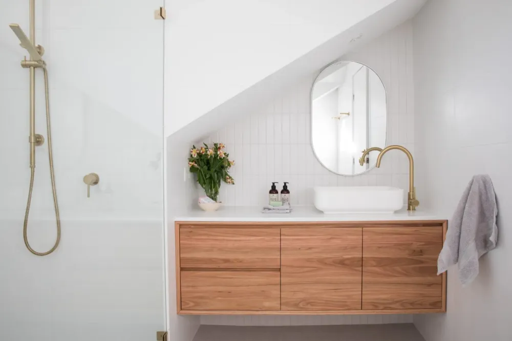 Salle de bain à Le Poët-Laval